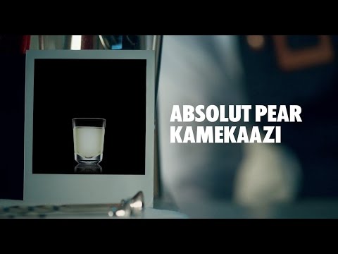 ABSOLUT PEAR KAMEKAAZI DRINK RECIPE - HOW TO MIX