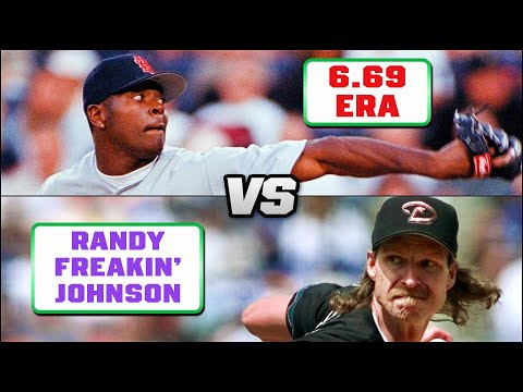 All-time SURPRISE pitchers' duel! (José Jiménez no-hitter vs. Randy Johnson | 6/25/1999)