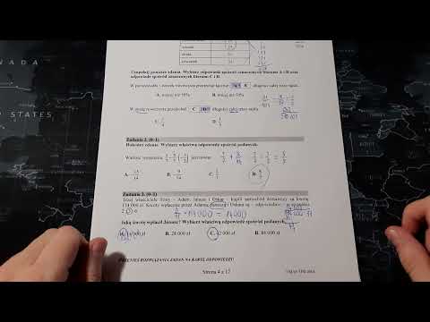 Egzamin ósmoklasisty - Matematyka. 22 Kwietnia 2020 r. CKE. Wideo. Test 8 klasisty