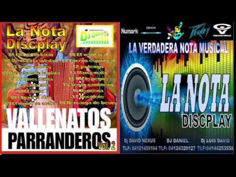vallenato parrandero vol 2 dj daniel la nota discplay