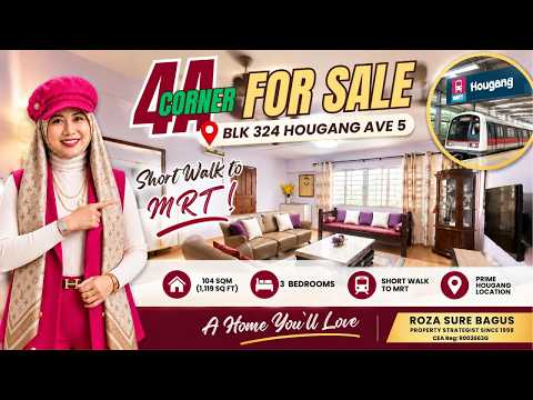 324 Hougang Avenue 5, 324 Hougang Avenue 5, Hougang / Punggol / Sengkang, 3 Bedrooms, 1,119 sqft, HDB Flat For Sale, by Roza Sure Bagus, 500270018 - PropertyGuru.com.sg