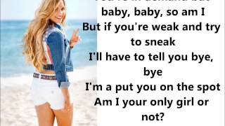 You&#39;re My Only Shorty - Demi Lovato Ft Iyaz - Official Lyric Video