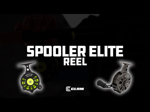 Clam SPOOLER ELITE Ice Fishing Reel