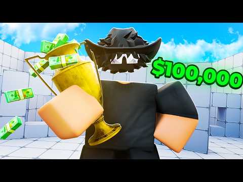 I DOMINATED a $100,000 Tournament in Roblox Rivals!