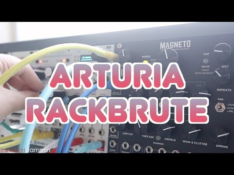 Arturia Rackbrute - My "On The Go" Modular Set Up