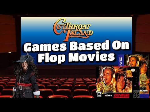 🏝 Cutthroat Island | 🎮 Video Games Based on Flop Movies 🎞 5️⃣