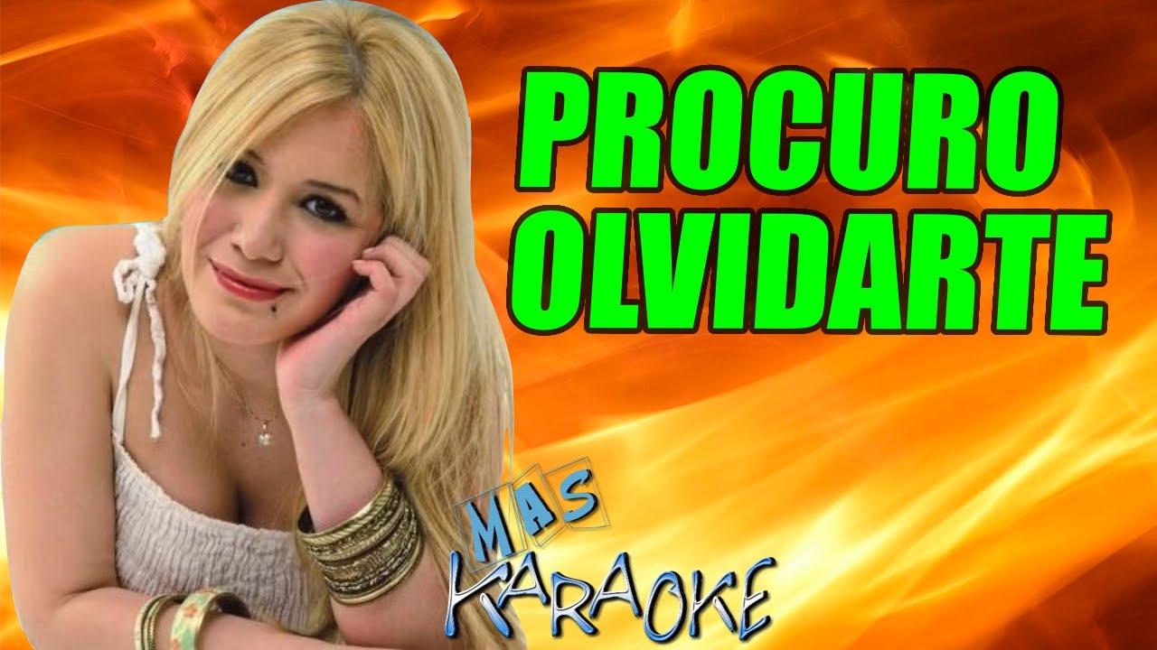 Procuro Olvidarte