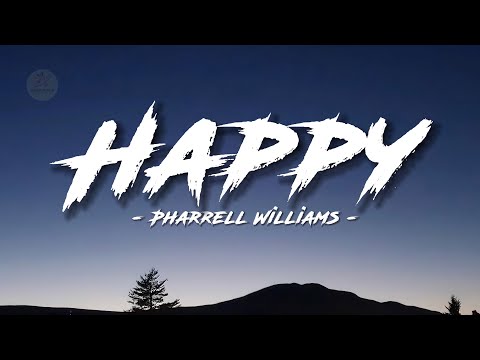 Pharrell Williams - Happy (Lyrics) #Happy #PharrellWilliams #Lyrics