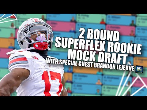 2 ROUND ROOKIE MOCK DRAFT W/Brandon LeJeune! I 2026 Rookie Mock Draft/Strategy