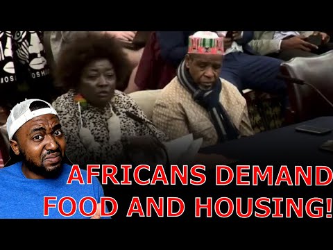 African Migrants STORM NYC Town Hall CRYING RACISM & XENOPHOBIA Over Free Food And Housing!