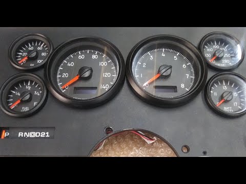 Chevy OBS build. Installing "NEW VINTAGE USA instrument panel/gauge cluster