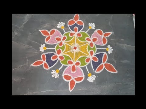 Diwali special rangoli #Festival rangoli #Different muggulu #Beautiful designs ##sarayurangoli 