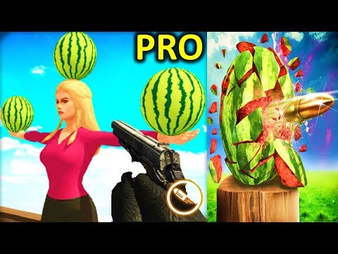 Watermelon Shooting Game 3D |  Watermelon Shooting 2019 |  Shooting Game (part :01)