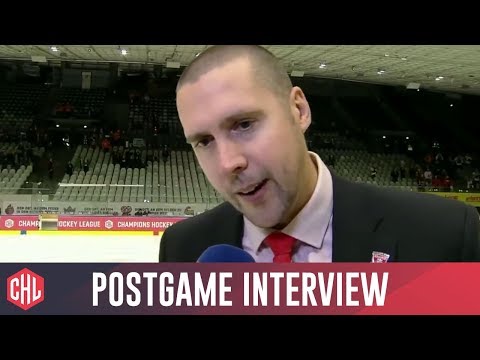Postgame interviews: Graz99ers vs. Mountfield HK