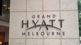 Grand Hyatt Melbourne hotel tour - Check In Lobbies, Restaurant, City Club heate