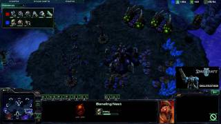 Starcraft 2 Commentary #59 (T)ballerscuba vs. (Z)tksgamer Part 1