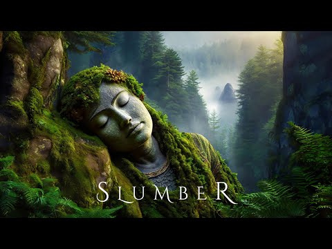 SLUMBER | Deep Ambient Relaxation Music with Relaxing Rain - Ethereal Meditative Sleep Soundscape