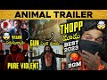 Animal Trailer Telugu : Reaction : Review : Ranbir Kapoor : RatpacCheck : Animal Teaser Trailer
