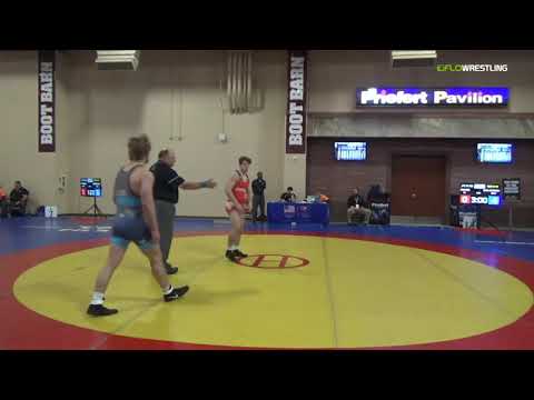 2018 Marine Corps US Open/UWW Junior Freestyle 74 Con 8 #1 - Noah Grover (UB) Vs. Layne Van Anrooy