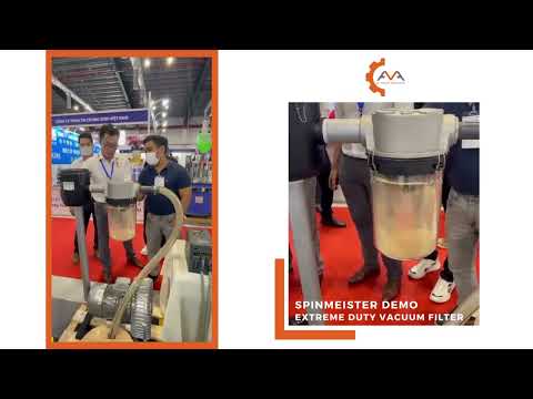 Spinmeister Demo   Extreme Duty Vacuum Filter