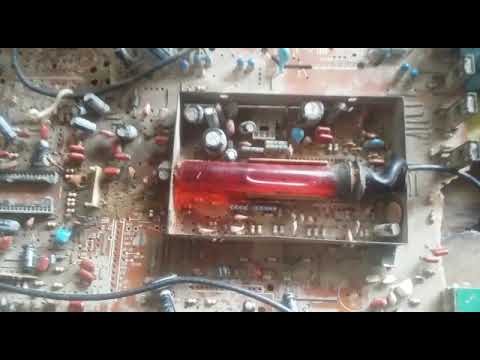 Red Mercury in Old Tv Redio