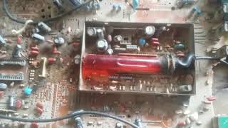 Red Mercury in Old Tv Redio
