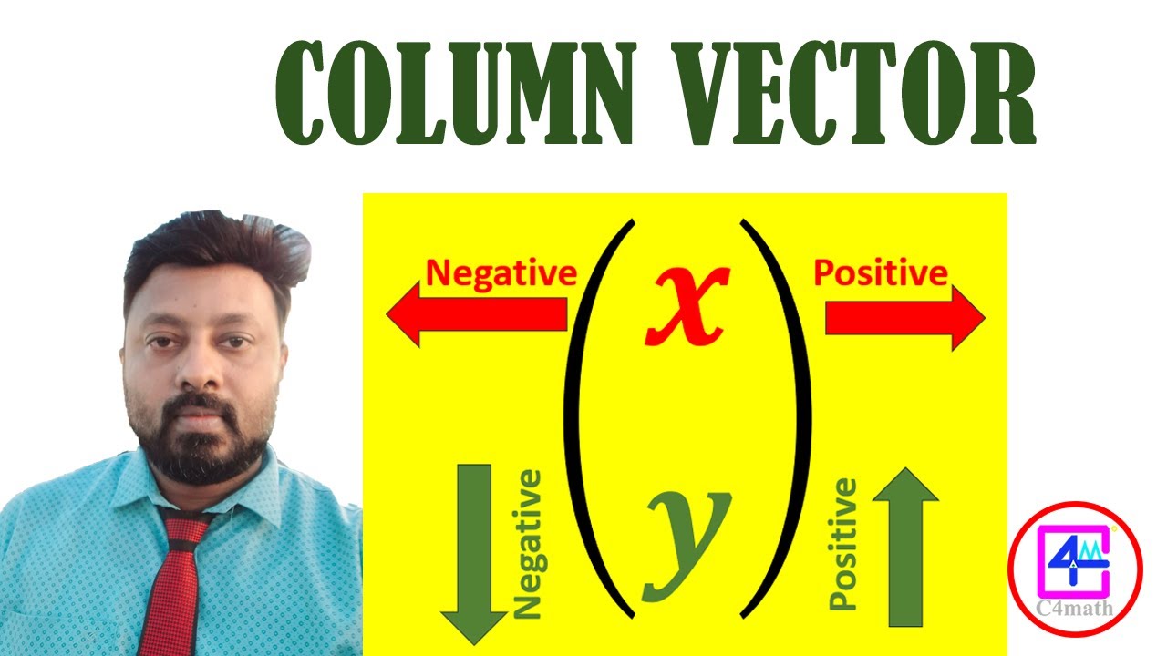 Column Vector | Representation | Column Vectors Explained | IGCSE Math Made Easy | Transformation