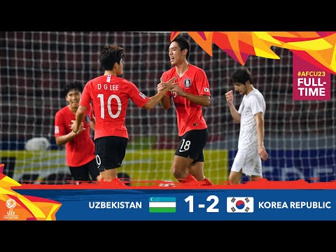 Uzbekistan 1 - 2 Korea Republic (AFC U23 Champions...