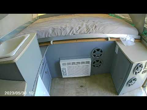 the off grid pop up camper solar powered