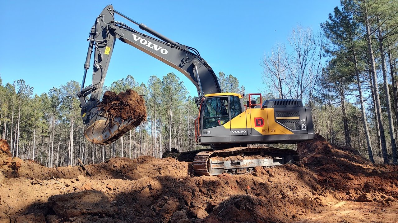 Cutting The Lot Level And Installing Silt Fence