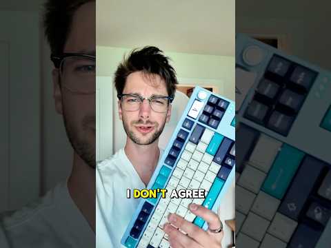 This keyboard is SILENT 😳#customkeyboard #keyboard #mechanicalkeyboard #viral #fyp