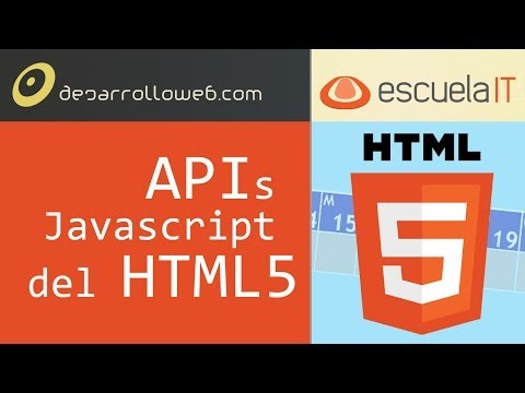 APIs Javascript del HTML5