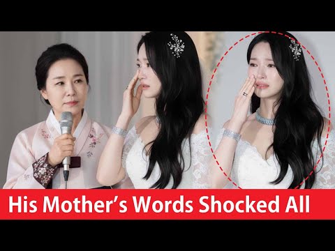 A Bombshell Statement by Kim Woo Bin’s Mother Makes Shin Min Ah Break Down in Tears at the Altar