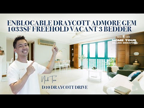 $2.89M Draycott Admore Freehold 3 Bedder @ D10 Draycott Drive | Singapore Home Tour Ep. 228