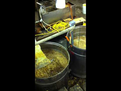 Extracting Honey at French Hill Apiaries