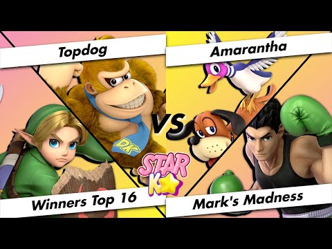 Star K.O. Winners Top 16 - Topdog Vs. BIG | Amarantha - SSBU Mark's Madness