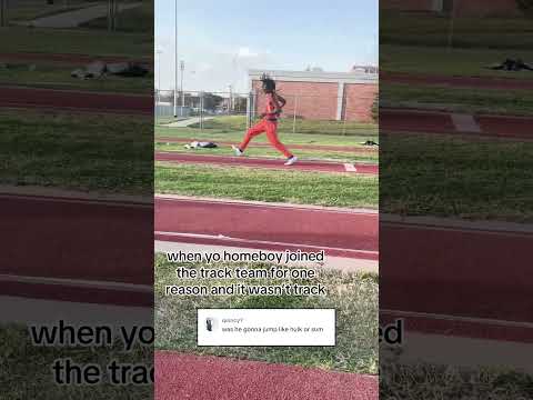Friend joins track team for wrong reasons 🫠💀 #shorts