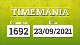 Capa de TIMEMANIA 1692