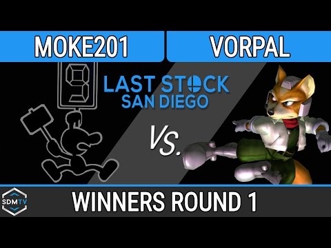 LSSD 87 - MOK201 (G&W) vs. Vorpal (Fox) - SSBM WR1 - Smash Melee