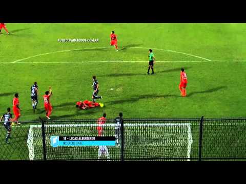 Gol de Albertengo.Quilmes 1 Independiente 2.Fecha 3.Torneo Primera División 2015.FPT