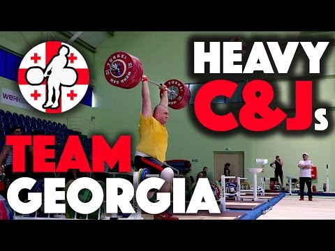 Team Georgia - Heavy Clean & Jerk Session / Big Friday