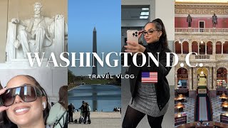 Washington D.C. Travel Vlog: Visiting Museums, Meeting New People, Foodie Recs + More
