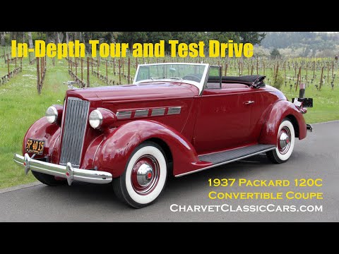 1937 Packard 120C Convertible Coupe   Charvet Classic Cars