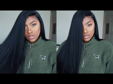 Straight 360 Lace Wigs Brazilian Hair 130% Density 20inch