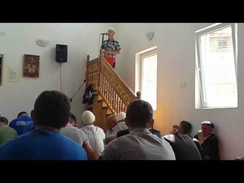 Hutbe e mbajtur nga Medresanti Emir Kastrati me daten 29.08.2014 : tema Respektimi i Prinderve