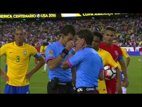 Melhores Momentos Brasil 0 X 1 Peru Copa América 2016