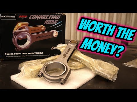 BUDGET FORGED CONNECTING RODS - UNBOXING & REVIEW