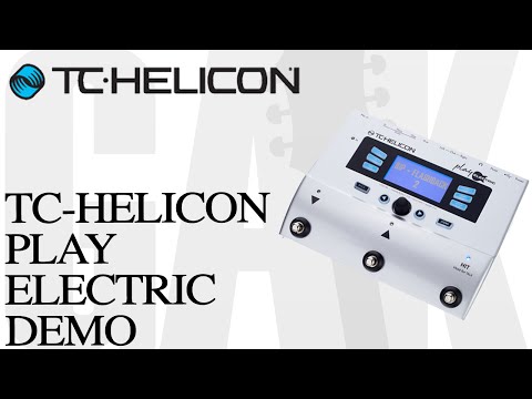 TC Helicon Play Electric Vocal and Guitar Multi-FX TC Helicon Demo Review