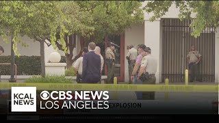 Santa Maria courthouse explosion leaves 2 injured; man detained