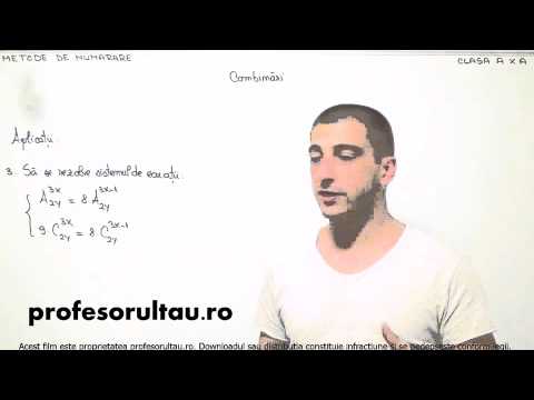 13   cls10   Metode de numarare   combinari   aplicatii   partea 3 - profesorultau.ro